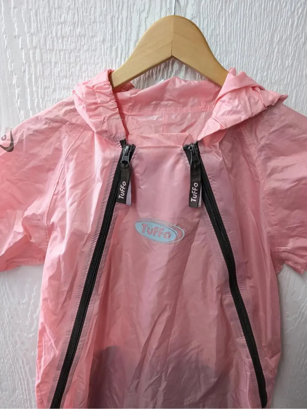 Tuffo Muddy Buddy Kids Rainsuit Hood Waterproof Rain Suit Pink 5T - Picture 3 of 5